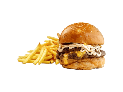 Double Smoked Smash Burger (Trüflü Mayonez) | 415,00