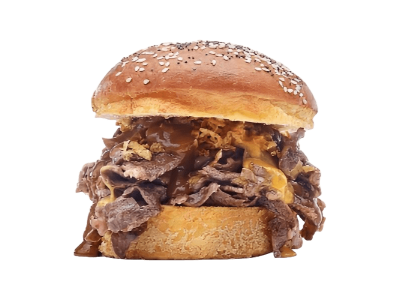 Philly Cheese Steak Burger | 400,00